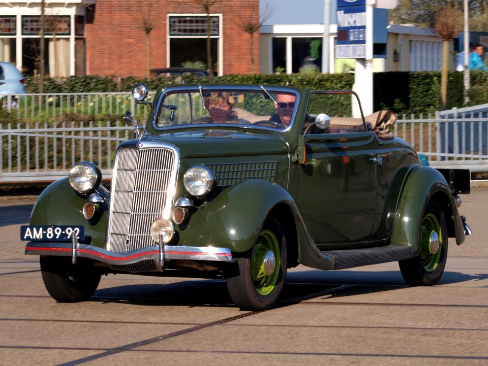 1935 Ford 48, Dutch licecence registration AM-89-92, pic3