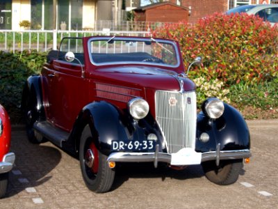 1936 Ford V8, Dutch registration DR-69-33Name