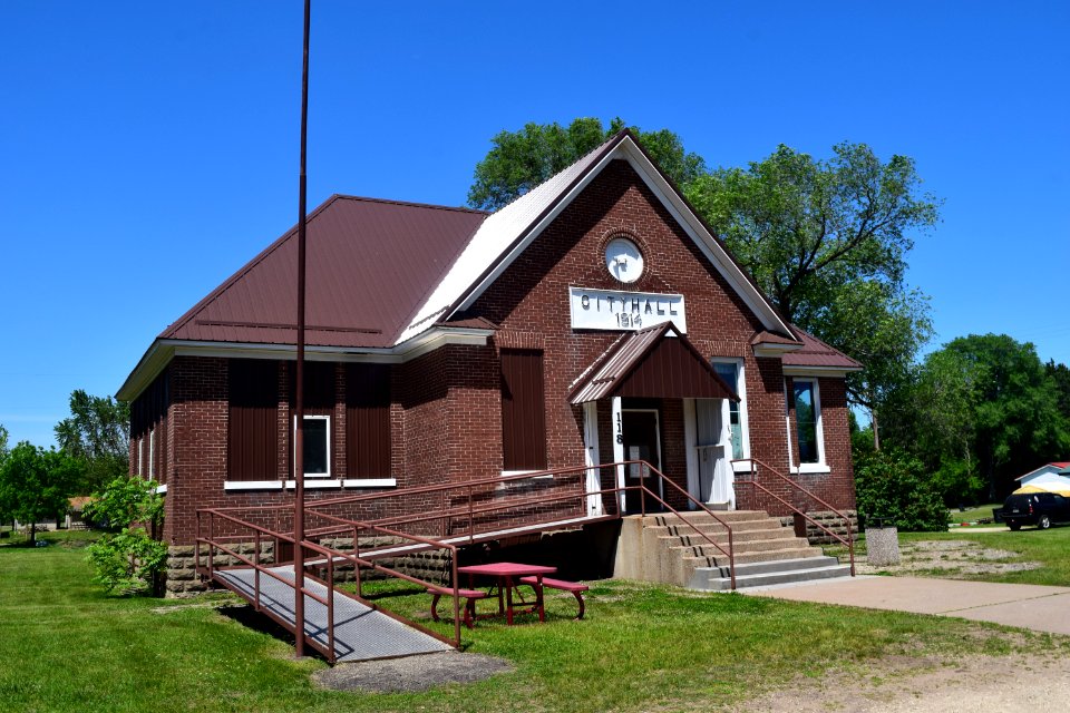 1914 City Hall building, Buffalo City, WI