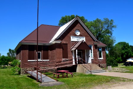1914 City Hall building, Buffalo City, WI