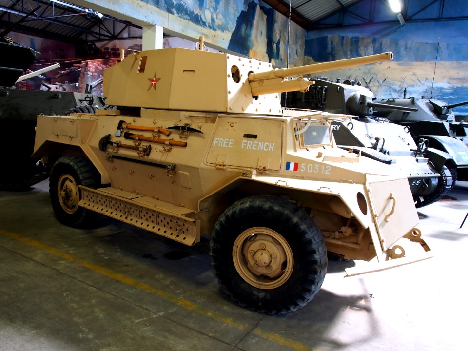 1943 Marmon Herrington SARC MkIV, armored car in the Musée des Blindés, France, pic-5