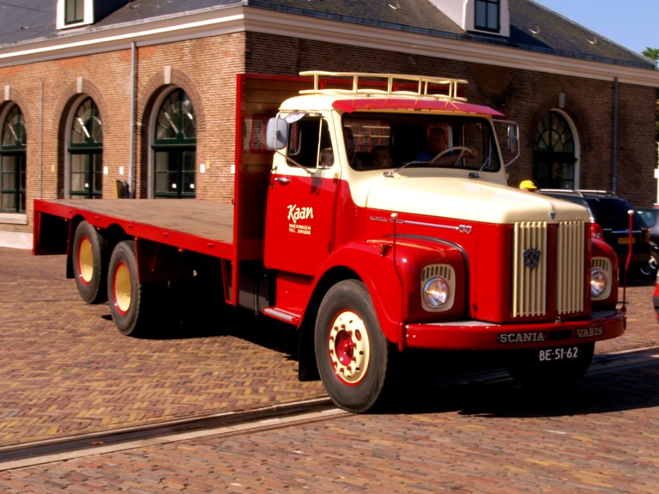 1967 Scania LS5646-166 (1967), Dutch license registration BE-51-62 pic1