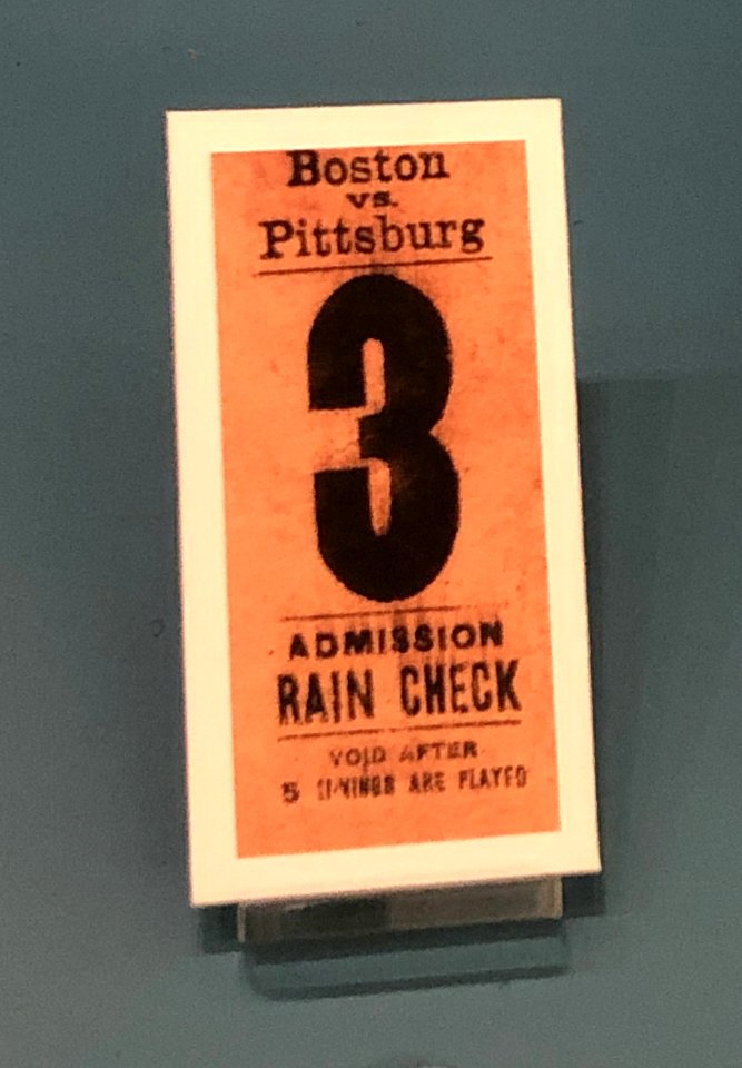 1903 WS ticket, LOC Baseball Americana, April 2019