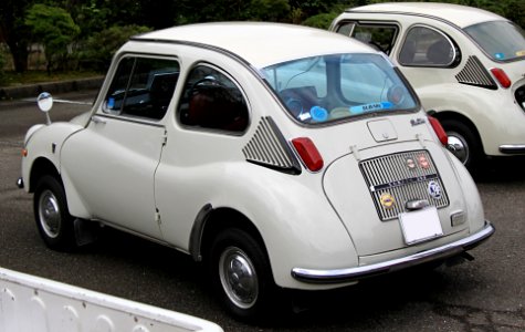 1969 Subaru 360 rear