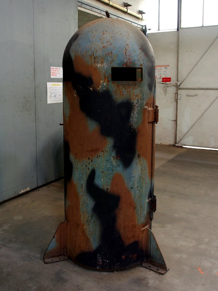 1943-1944 Glocke (bell-cabin) in the Musée des Blindés, France
