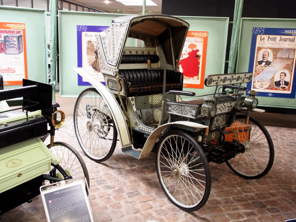 1892 Peugeot Type 4 Vis à vis Marguerite photo 2