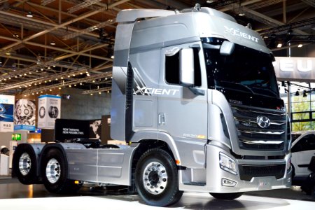 2014 Hyundai Xcient 6x2 at IAA