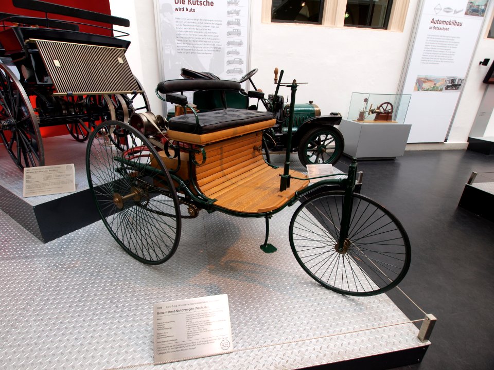 1886 Benz-Patent-Motorwagen replica