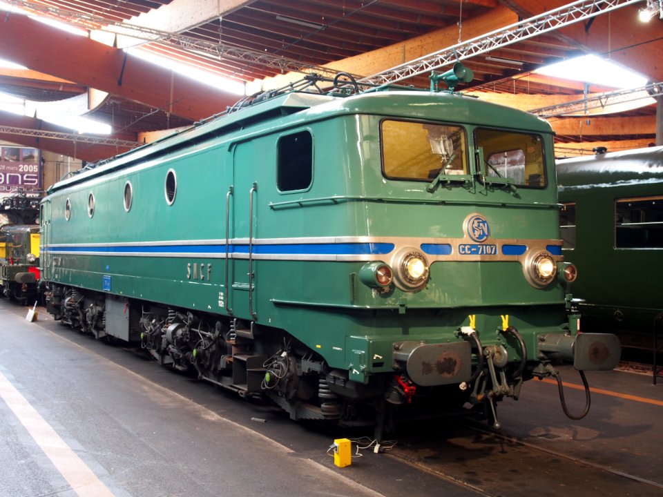 1953 Alsthom CC7107 Cité du train photo 3