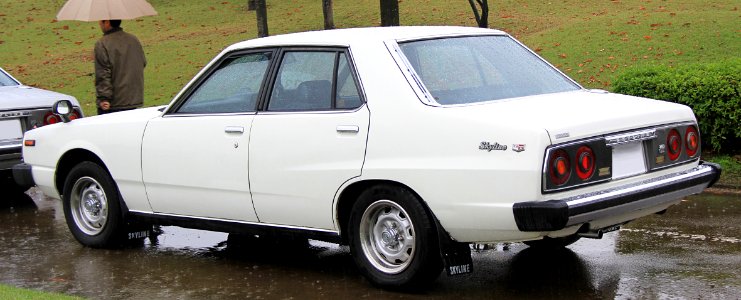 1981 Nissan Skyline 280D GT rear