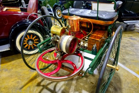 1886 Benz Patent Motorwagen (replica) - Automobile Driving Museum - El Segundo, CA - DSC01762