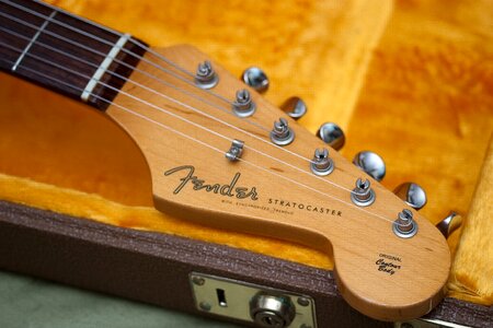 Guitar stratocaster electric guitar photo