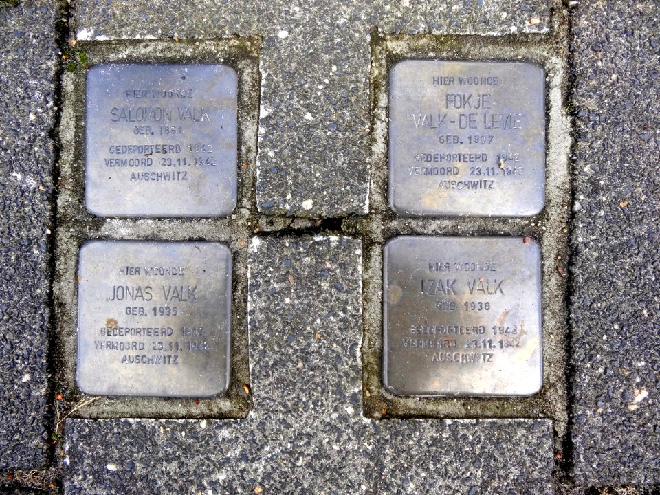 20150907 Stolpersteine Stadskanaal Scheepswerfstraat50