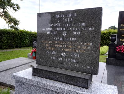 2017 Epitafo de Karel Zipser (Stonava)