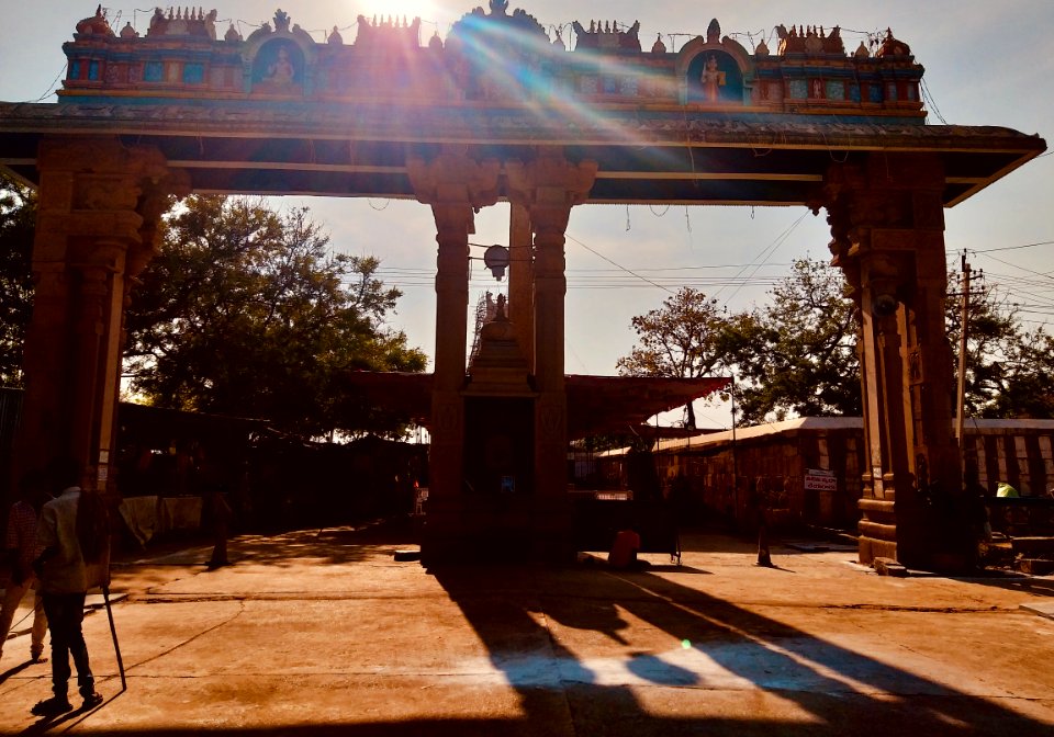 16th century Prahlada Varada Narasimha temple, Lower Ahobilam, Andhra Pradesh India - 01