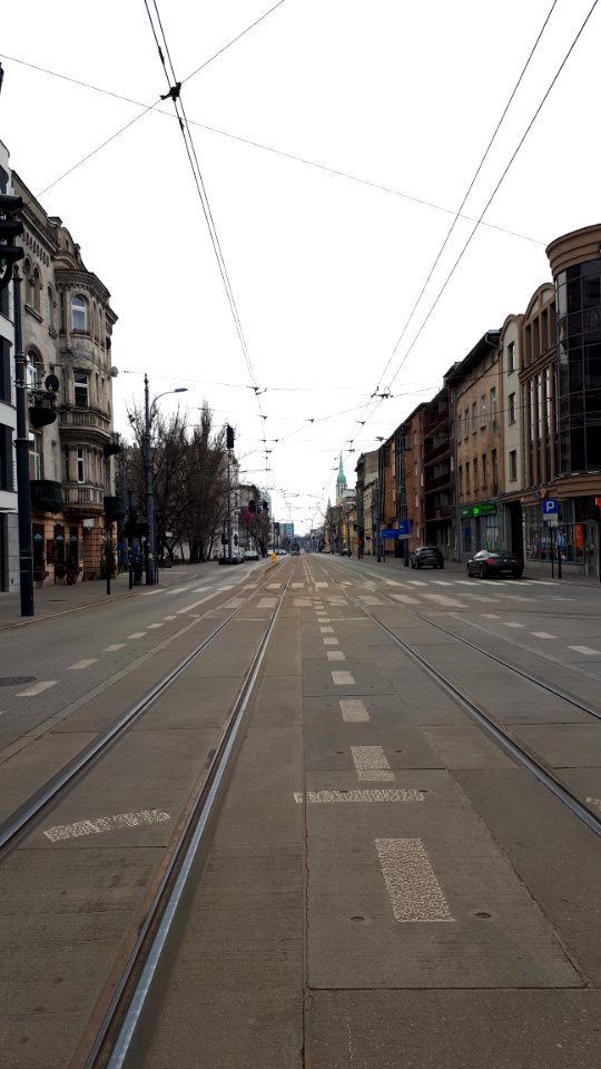 20200301 081022 Piotrkowska Street in Łódź March 2020