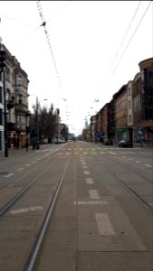 20200301 081022 Piotrkowska Street in Łódź March 2020