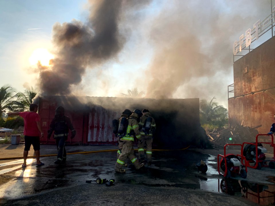 20191211Compartment Fire Behavior Training and Tactical Ventilation Instructor International Course IMG 8651