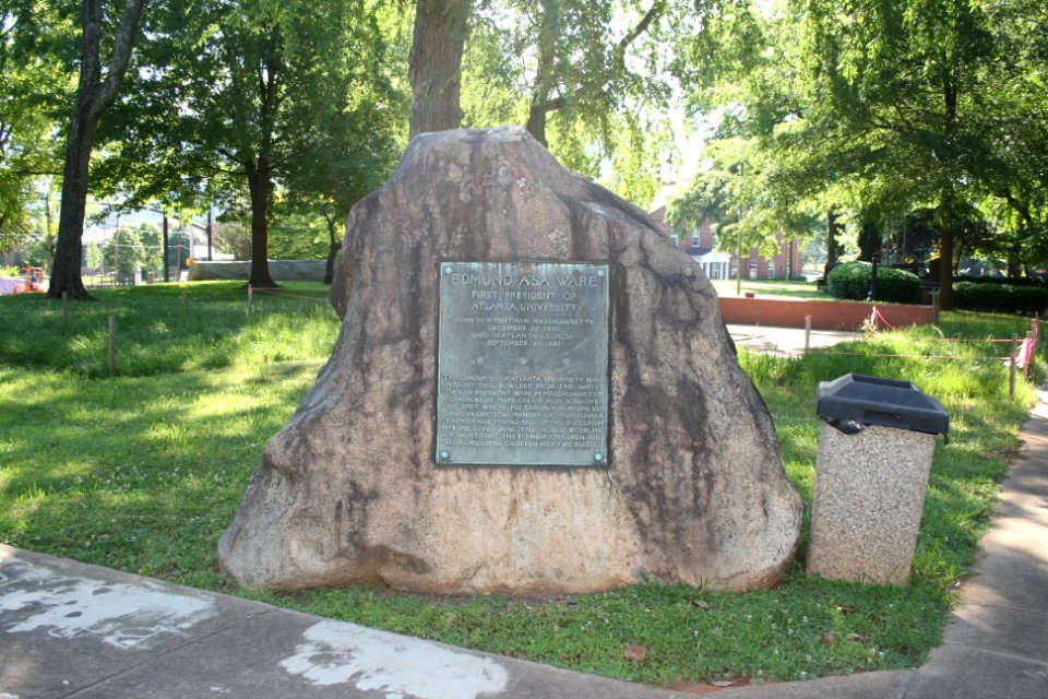 2015-05-15 Morris Brown College Edmund Asa Ware Monument 1