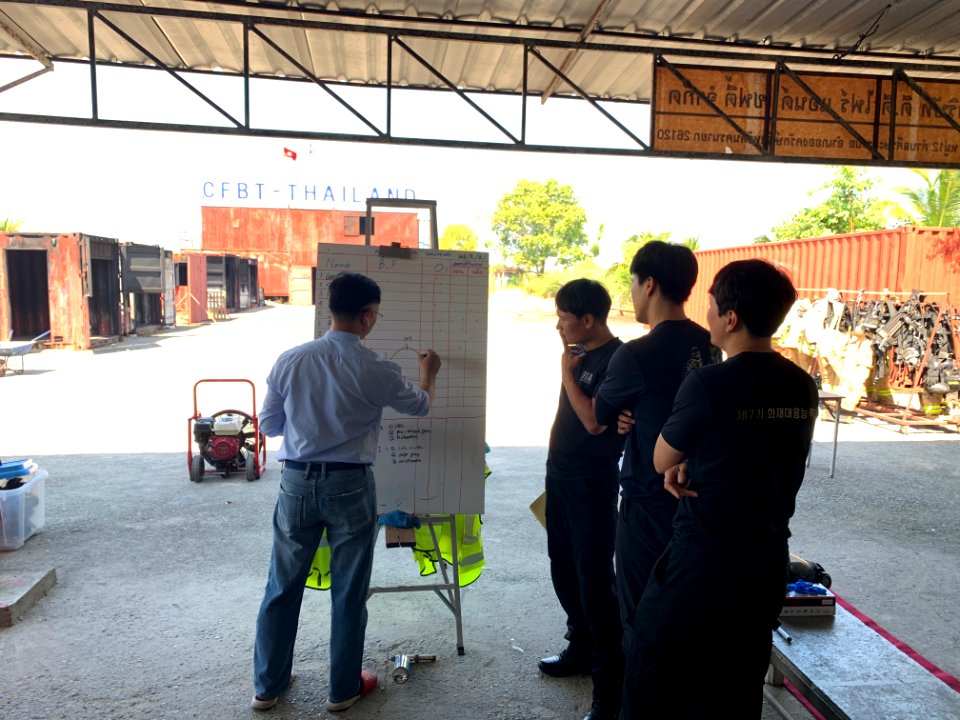 20191211Compartment Fire Behavior Training and Tactical Ventilation Instructor International Course IMG 8526