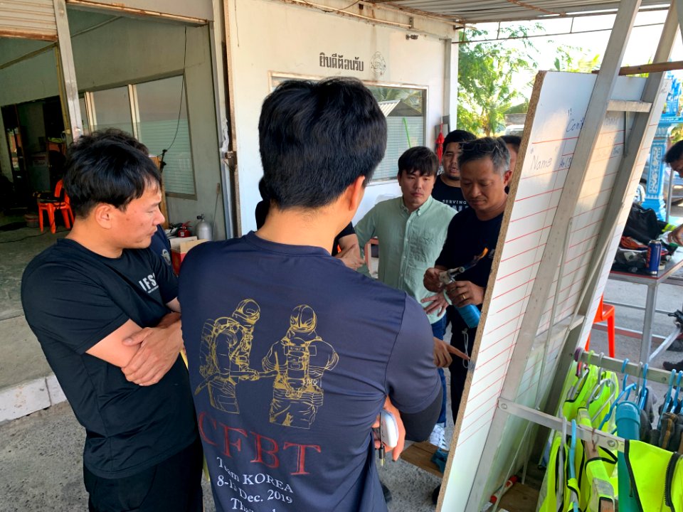 20191211Compartment Fire Behavior Training and Tactical Ventilation Instructor International Course IMG 8520