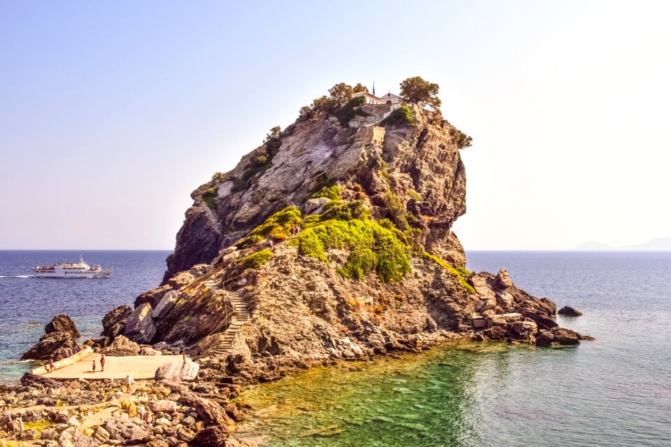 Ayios ioannis rock coast