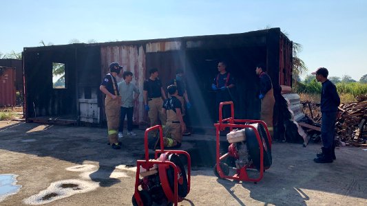 20191211Compartment Fire Behavior Training and Tactical Ventilation Instructor International Course IMG 8605