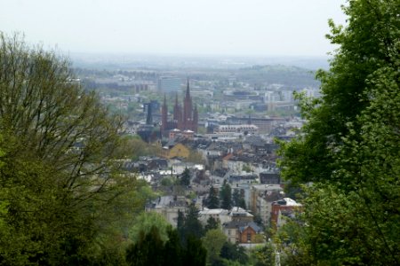 2012.09.24.120452 Aussicht Marktkirche Neroberg Wiesbaden