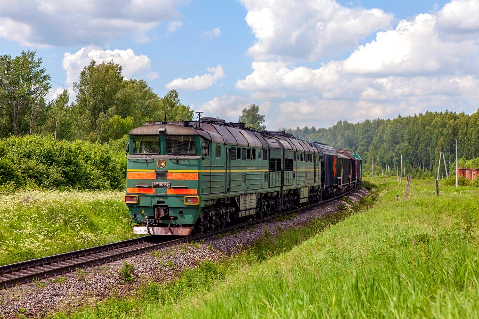 2ТЭ116-1349, Russia, Moscow region, Knyazhyi Gory - Murikovo stretch (Trainpix 166857)