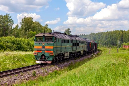 2ТЭ116-1349, Russia, Moscow region, Knyazhyi Gory - Murikovo stretch (Trainpix 166857)
