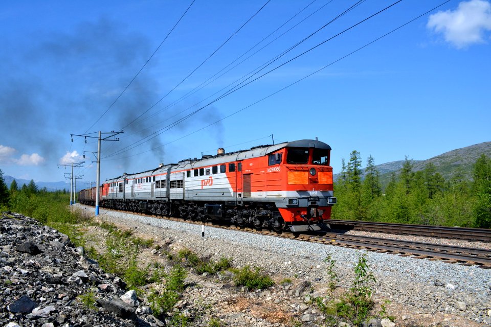 2ТЭ10УК-0403, Россия, Забайкальский край, перегон Мурурин - Олонгдо (Trainpix 172807)