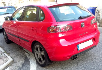 2002-2008 Seat Ibiza rear