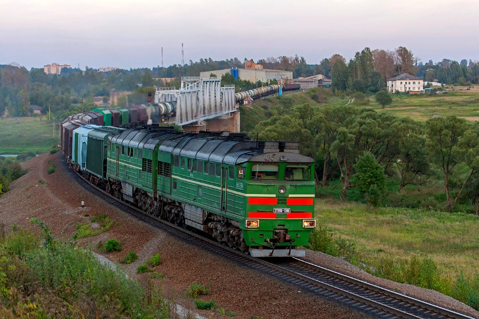 2ТЭ116-1398, Russia, Tver region, Zubtsov - Aristovo stretch (Trainpix 177042)