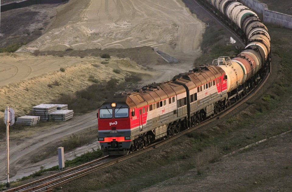 2ТЭ116У-0232, Россия, Краснодарский край, перегон Юровский - Красная Стрела (Trainpix 114604)