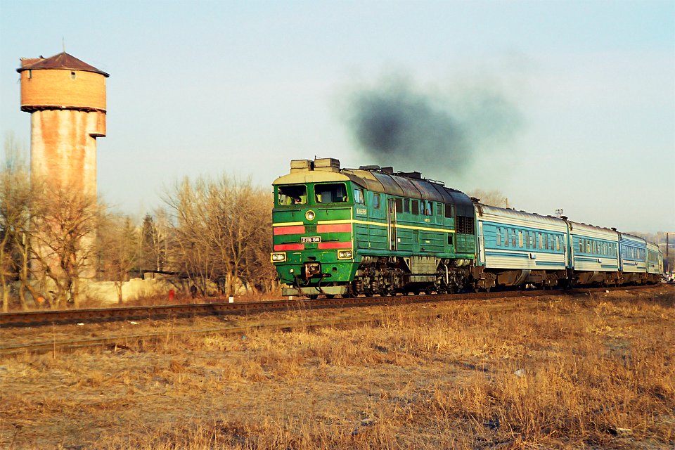 2ТЭ116-1349, Russia, Voronezh region, Siding track 239-th km - Podkletnoe stretch (Trainpix 166965)