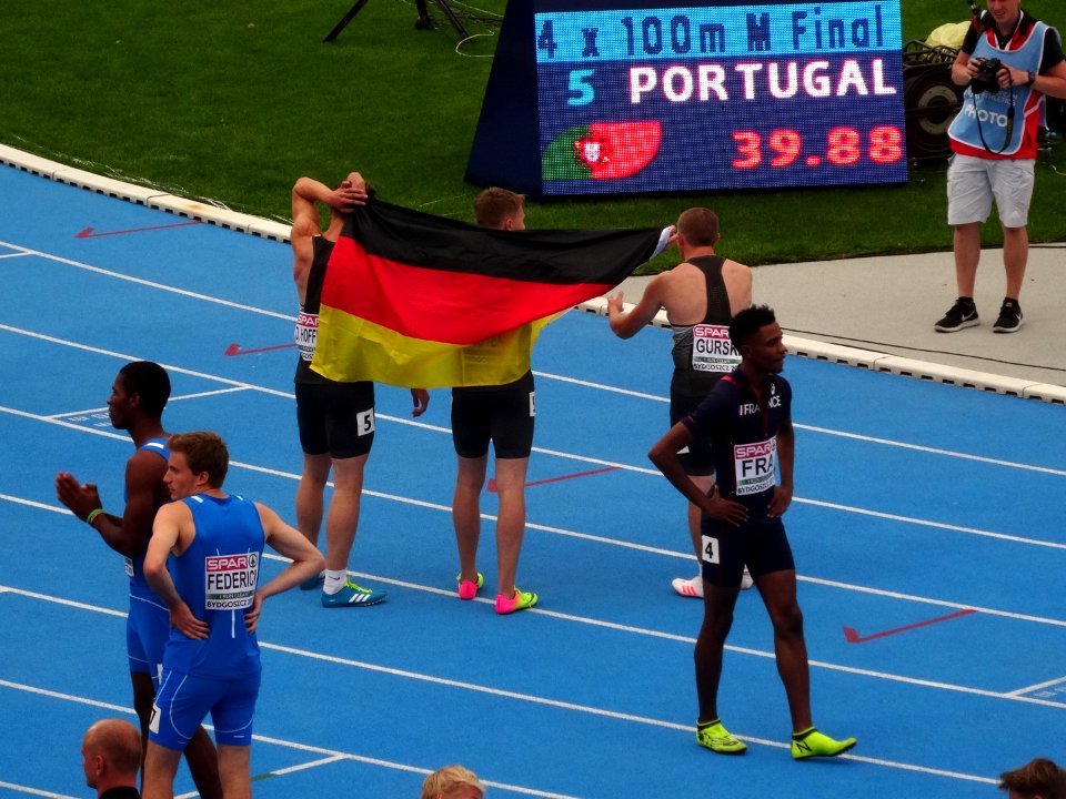 2017 European Athletics U23 Championships, 4x100m relay men final12 16-07-2017