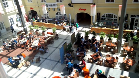 20170519 Vienna Hackathon Atrium