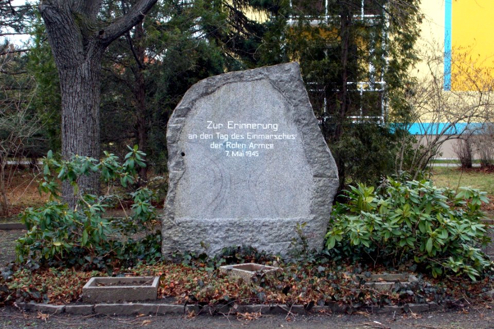 2016 Coswig Denkmal 7. April 1945