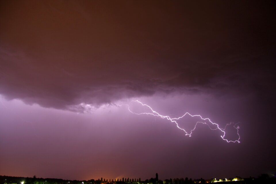 France thunderstorms lightning