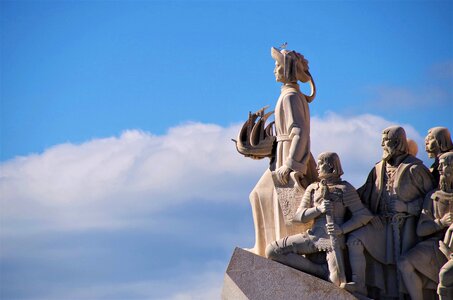 Lisbon monument to the discoverers Free photos