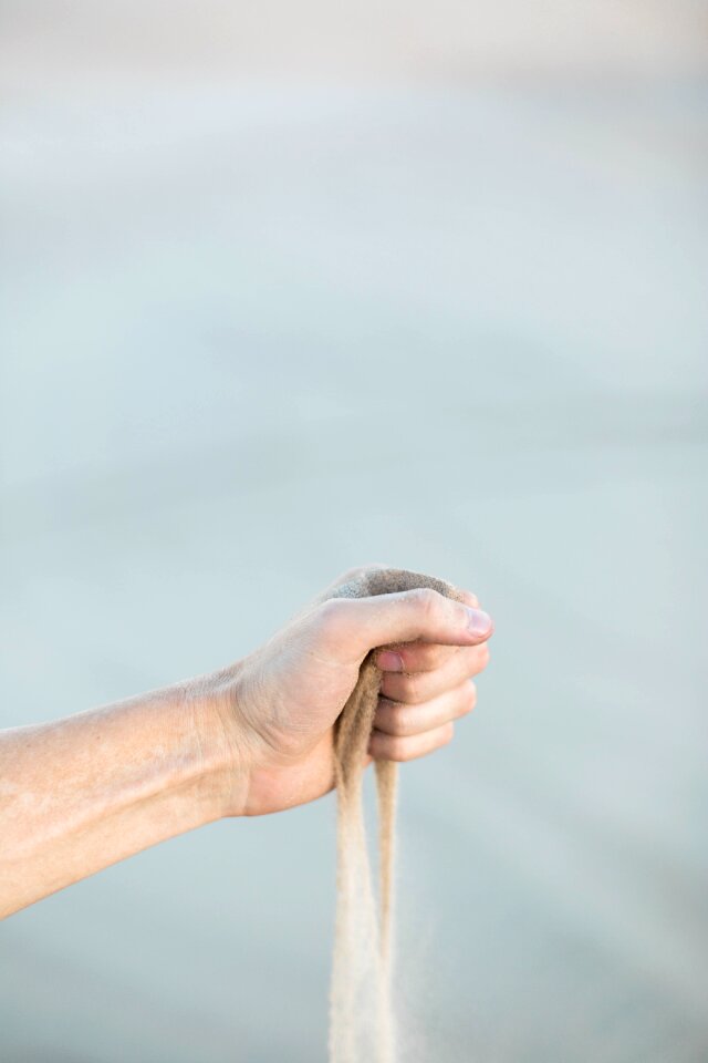 Arm sand play