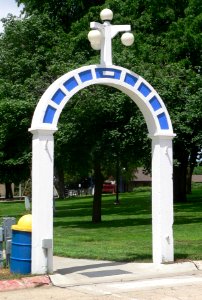 Humboldt, Nebraska park gateway E 1