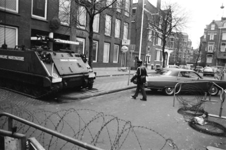 Indonesisch Consulaat in Amsterdam nog onder bewaking, Bestanddeelnr 928-3528