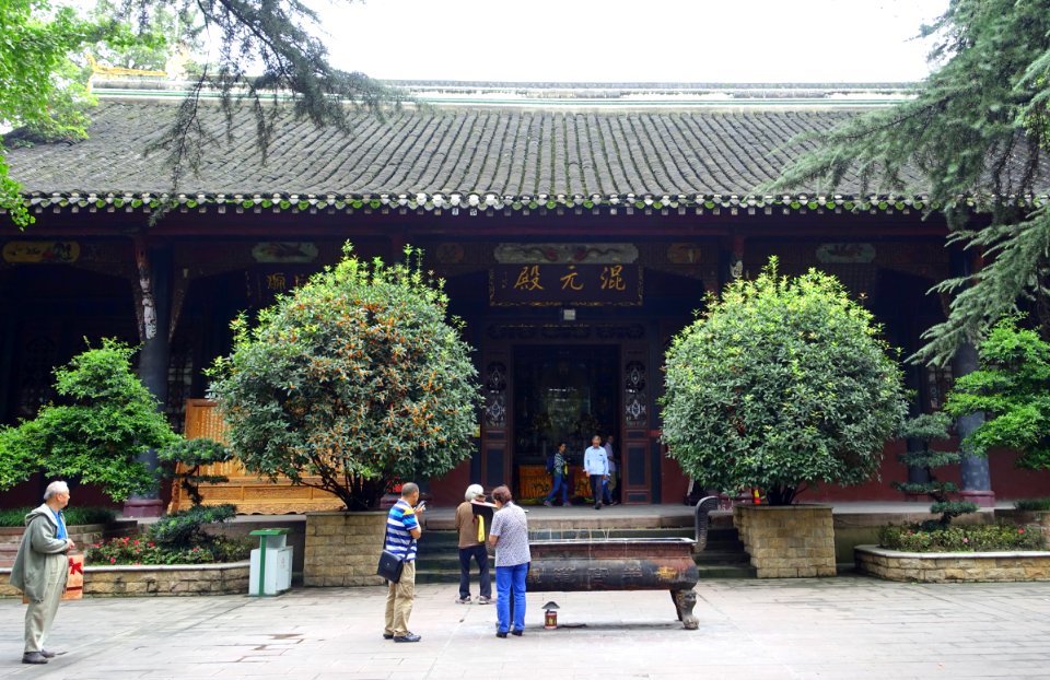 Hunyuan Hall - Qingyang Gong - Chengdu, China - DSC04007