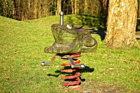 Spring playground playground equipment photo