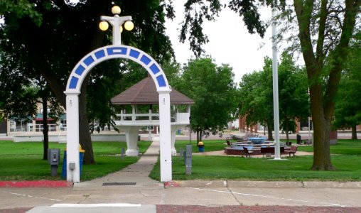 Humboldt, Nebraska park from N 1