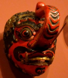 Indonesian mask in the Honolulu Museum of Art, XX