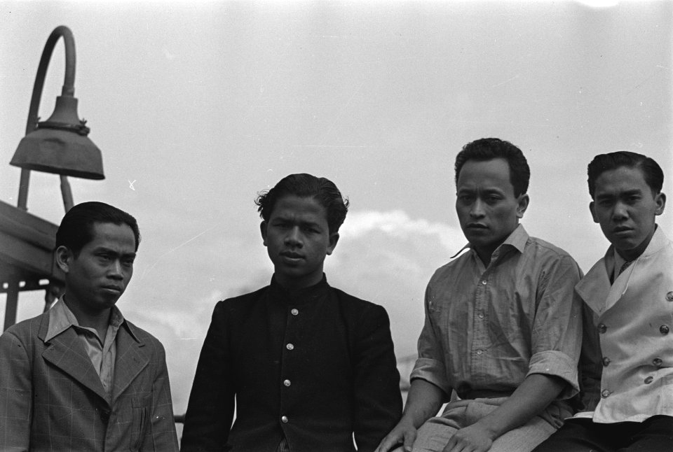 Indonesische bemanningsleden van Nederlands koopvaardijschip, Bestanddeelnr 935-2886