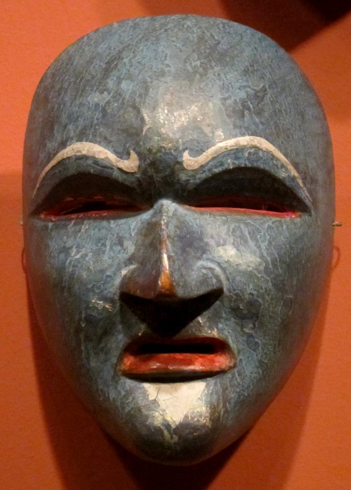 Indonesian mask in the Honolulu Museum of Art, XV