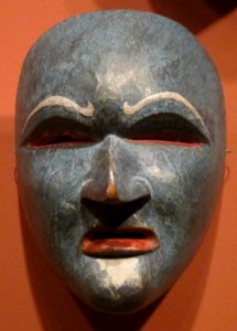 Indonesian mask in the Honolulu Museum of Art, XV